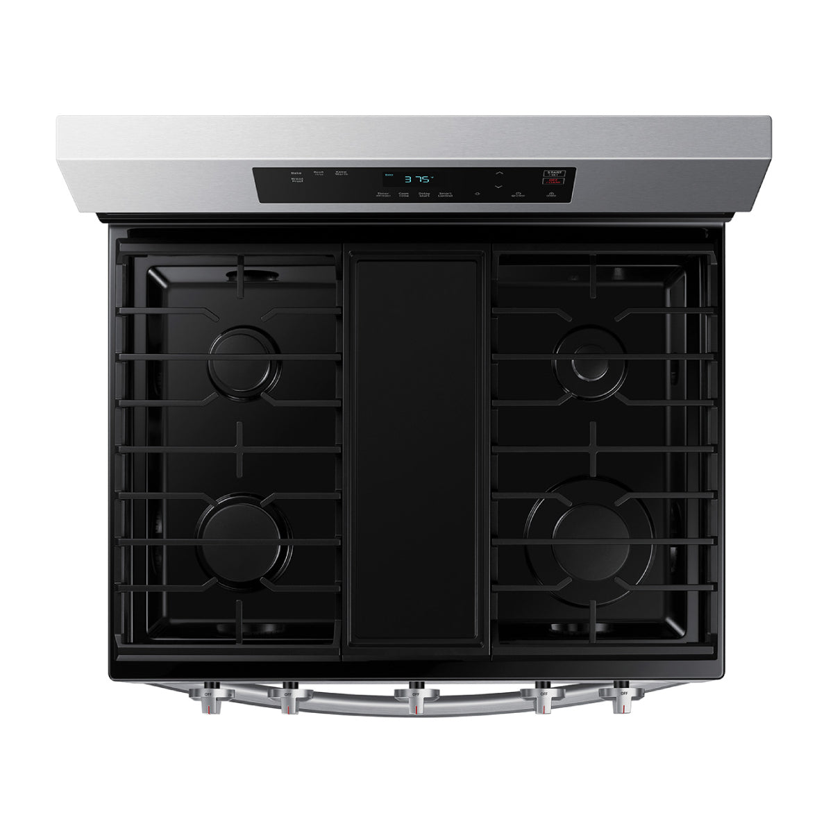 Samsung 6 CF SS Smart Gas Range STM CLN - Curacao