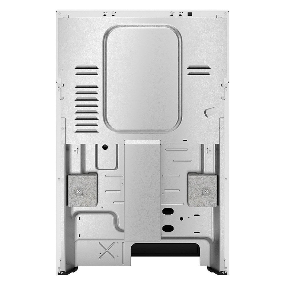 GE GRF400SVWW 5.3 cu. ft. Freestanding Electric Range with 4 Burner Radiant Cooktop - White