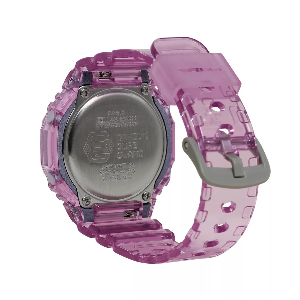 Reloj Casio G-Shock de cuarzo digital analógico con correa de resina de 43 mm para mujer -