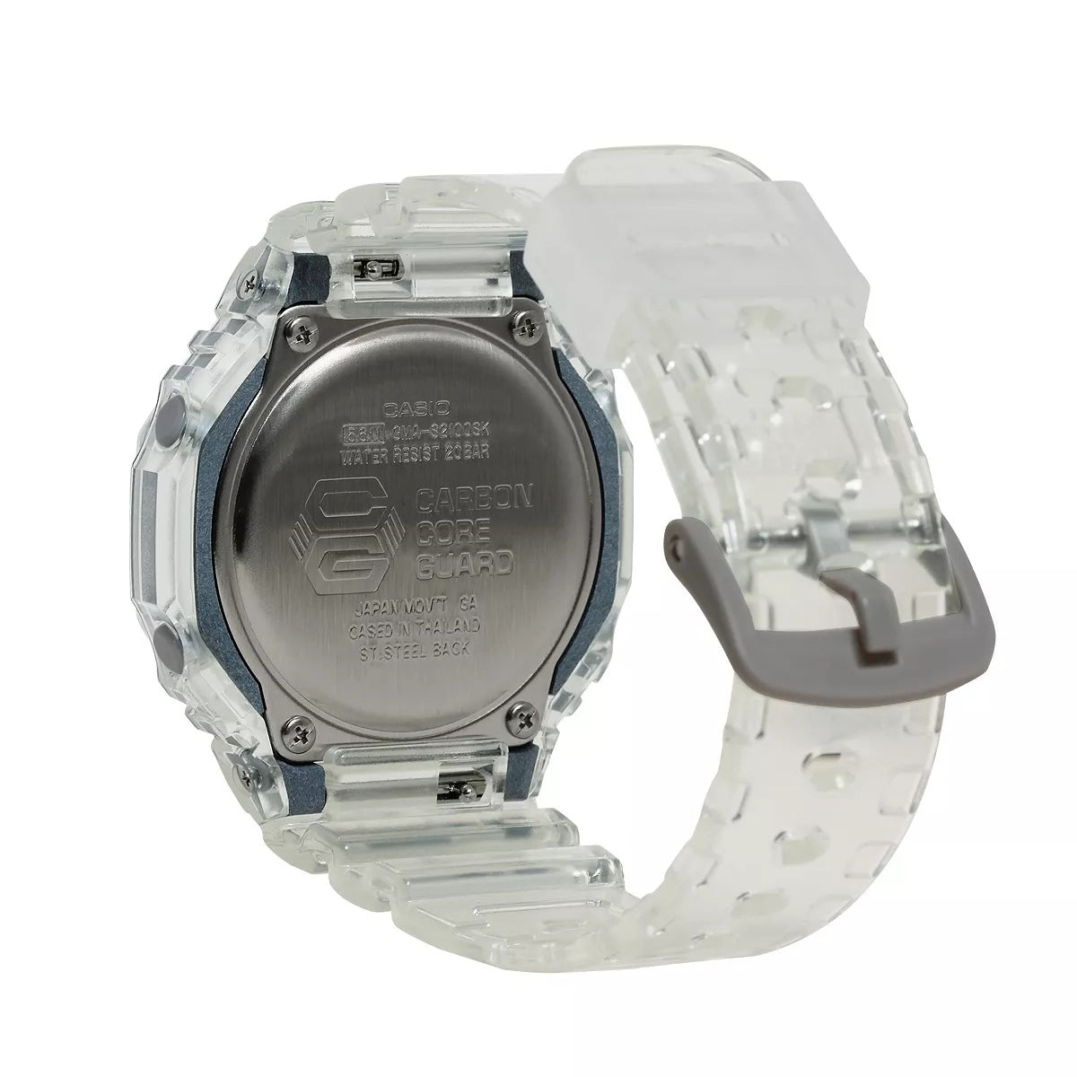 Reloj Casio G-Shock de cuarzo digital y analógico con correa de resina para mujer de 43 mm