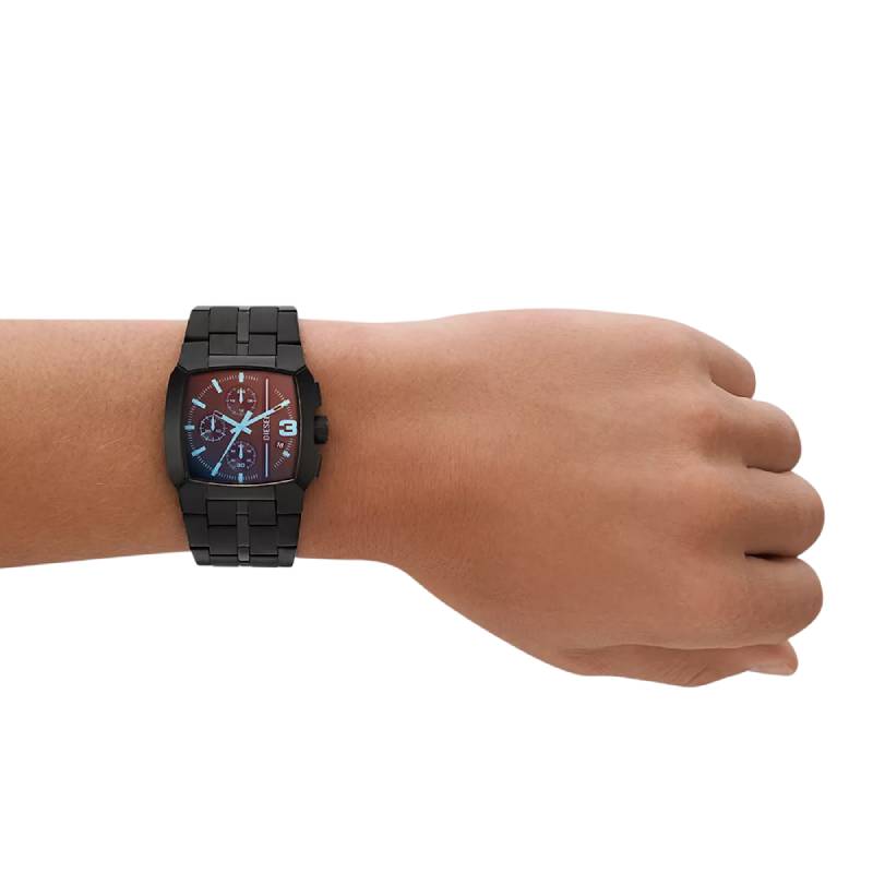Diesel Cliffhanger Men's 40mm Quarts Bracelet Watch - Black