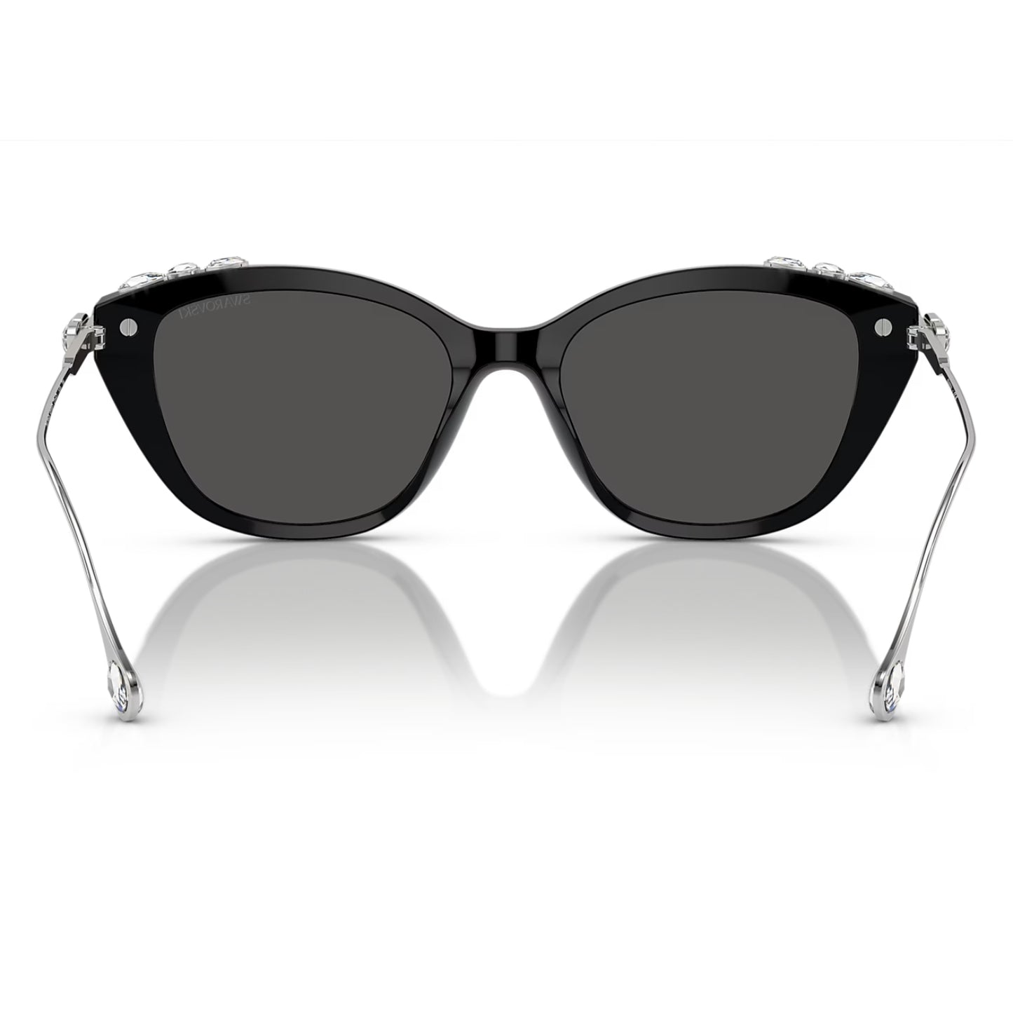 Swarovski Women's SK6010103887 Cat Eye Solid Color Sunglasses