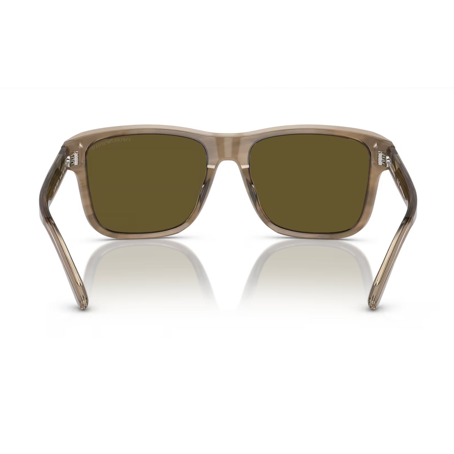 Emporio Armani Men's EA4208 Square Solid Color Sunglasses