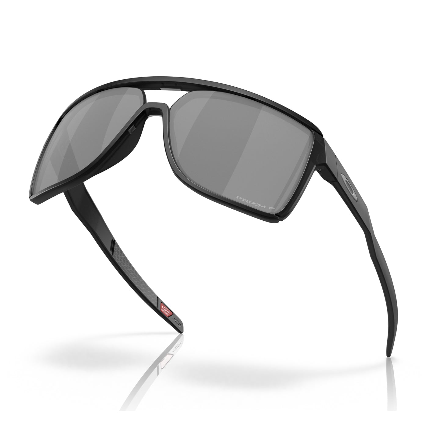 Oakley Castel Men's OO9147 Rectangle Prizm Polarized Sunglasses