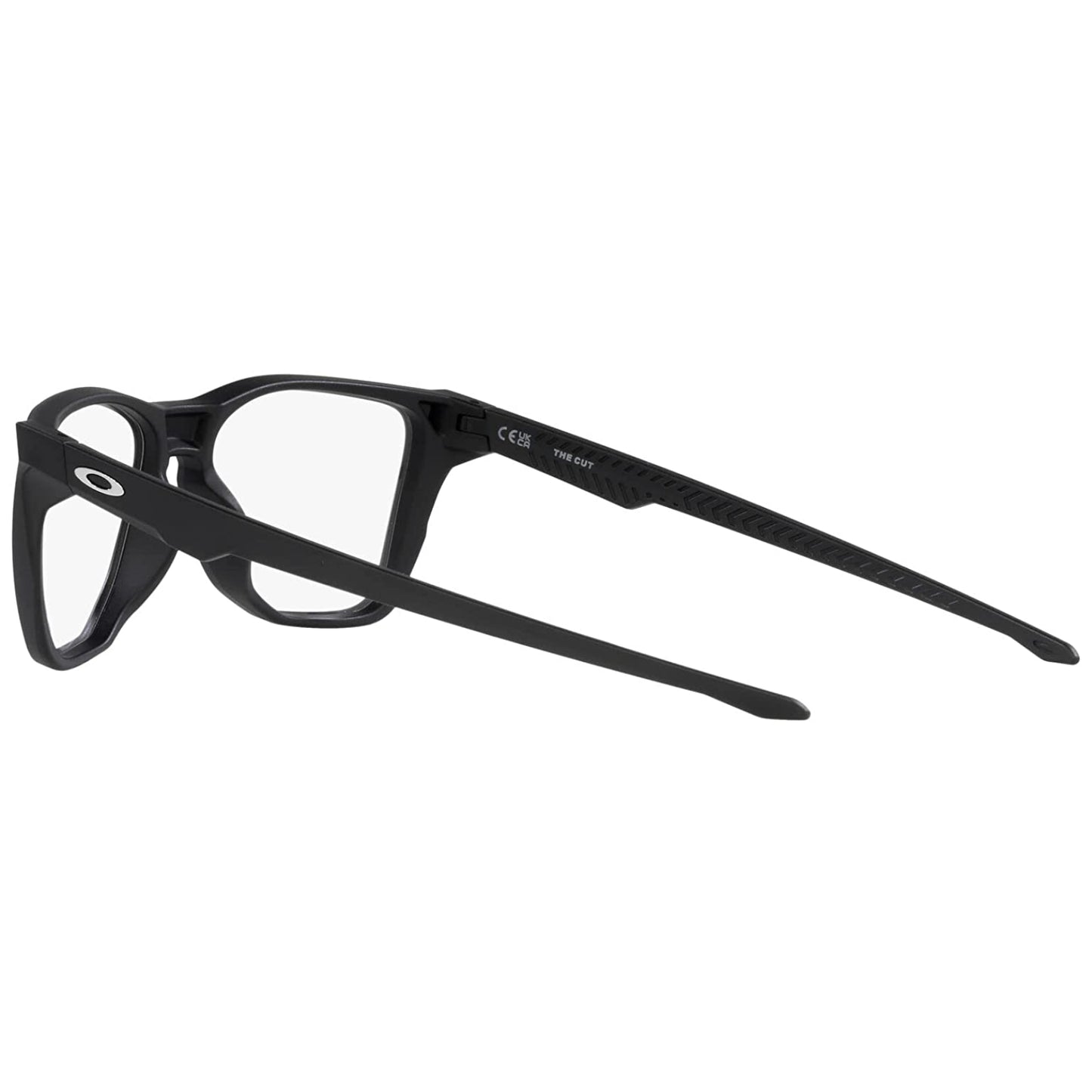 Oakley The Cut Men's Square Eyeglasses, Stain Black