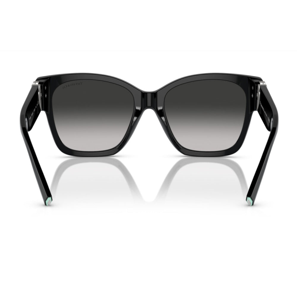 Gafas de sol cuadradas con degradado para mujer TF4216 de Tiffany & Co., color negro y gris