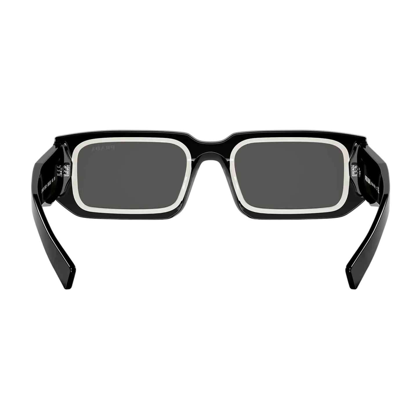 Prada Men's PR06YS Rectangle Solid Color Sunglasses