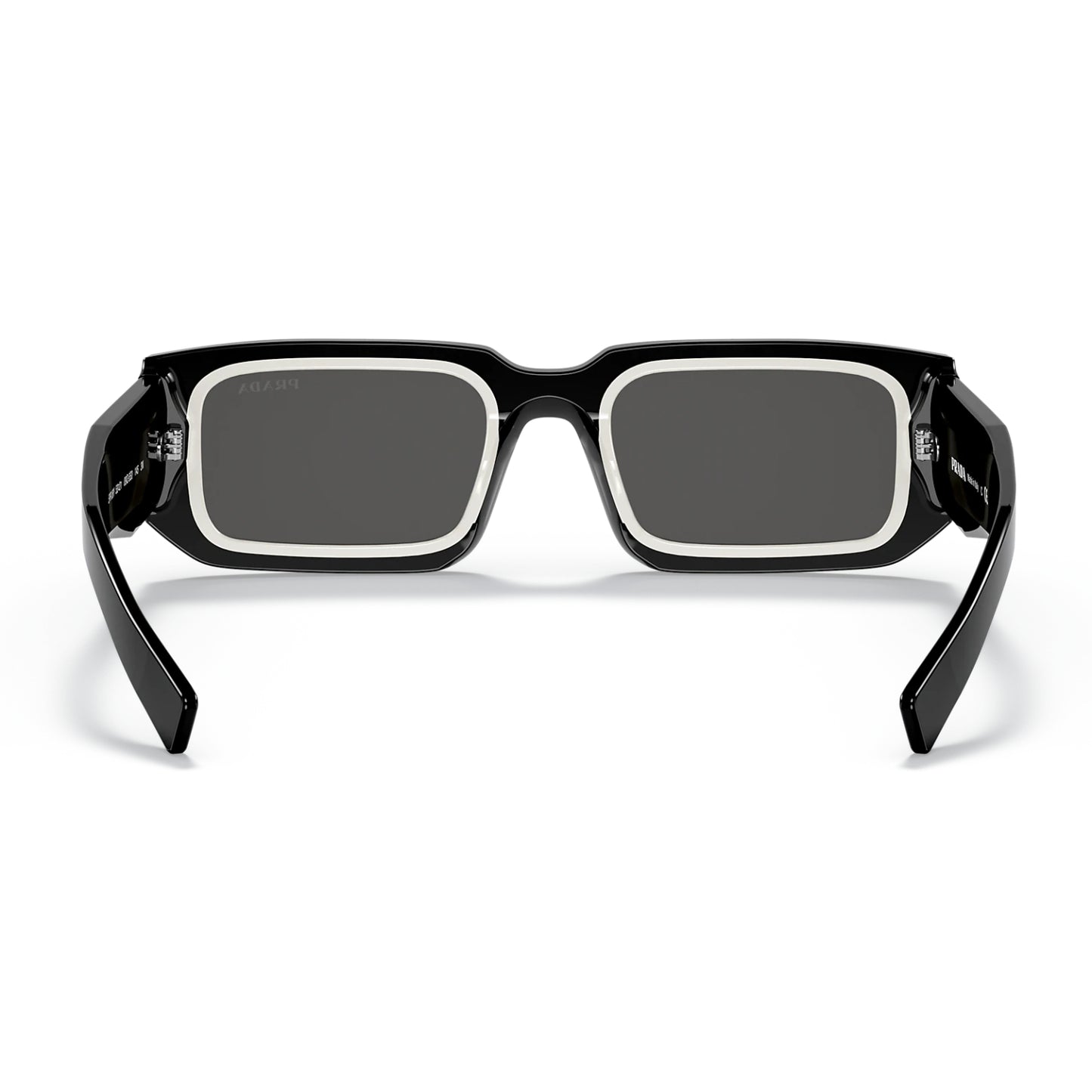 Prada Men's PR06YS Rectangle Solid Color Sunglasses