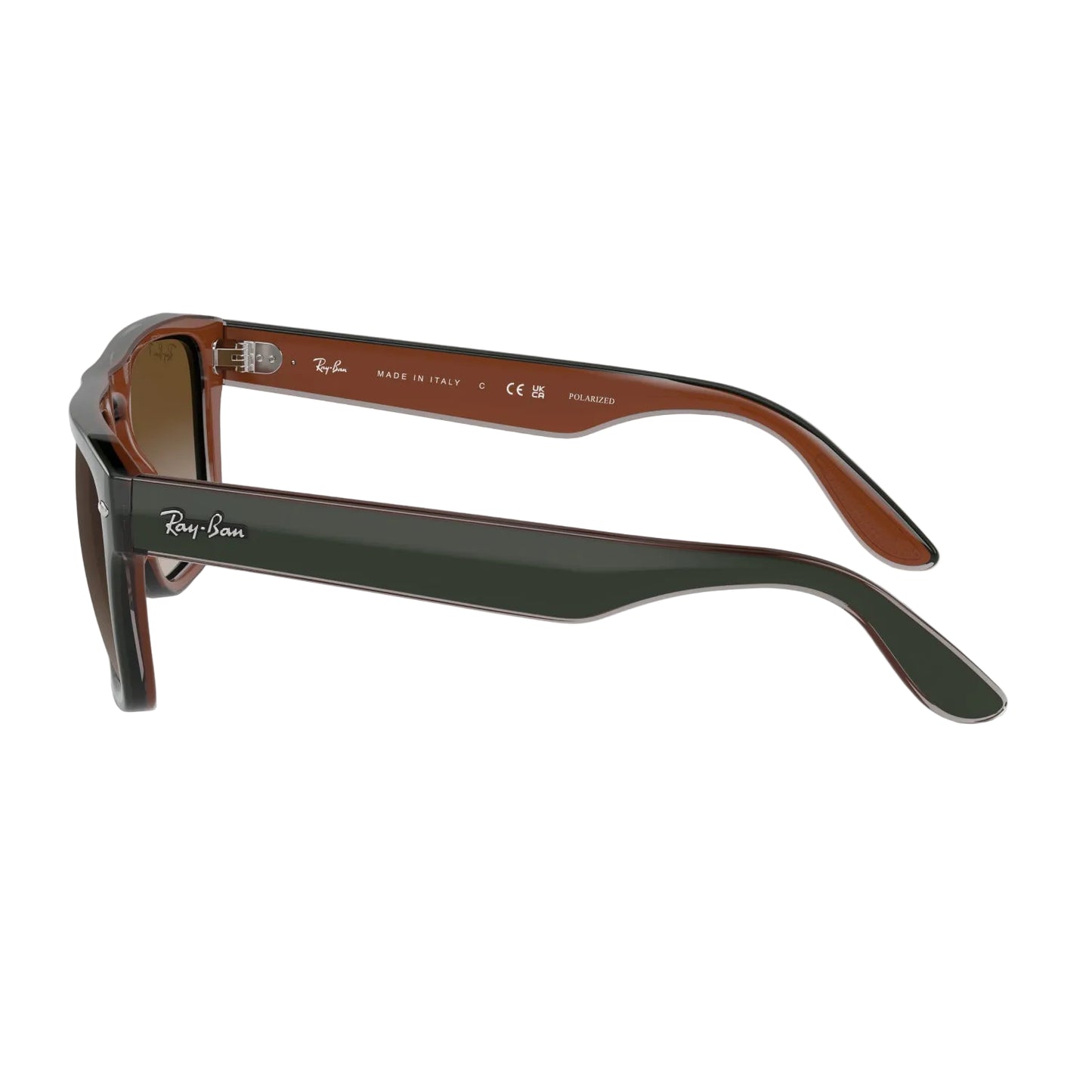 Gafas de sol unisex Ray-Ban RB4407 con montura cuadrada y degradado