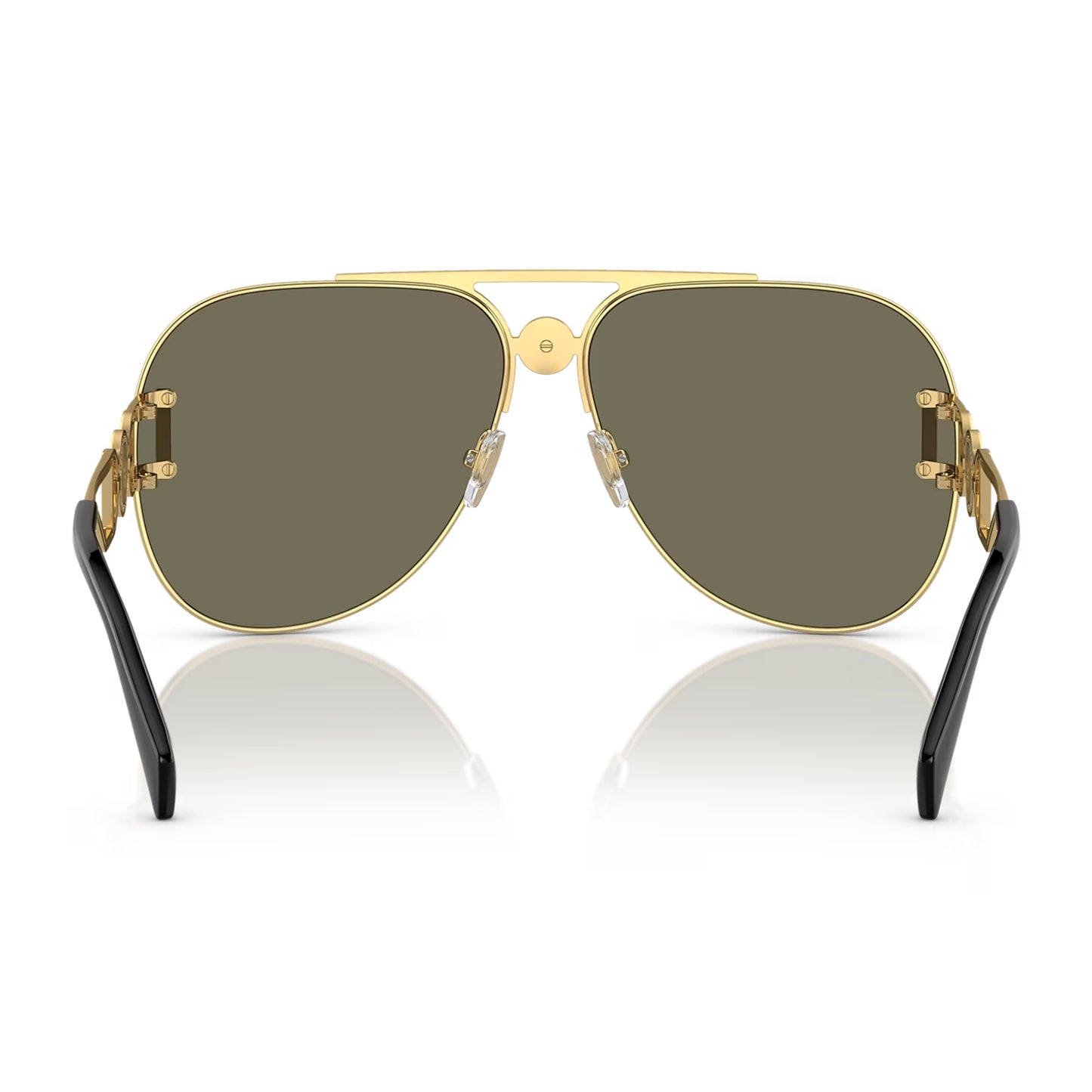 Versace Unisex VE2255 Pilot Mirrored Sunglasses