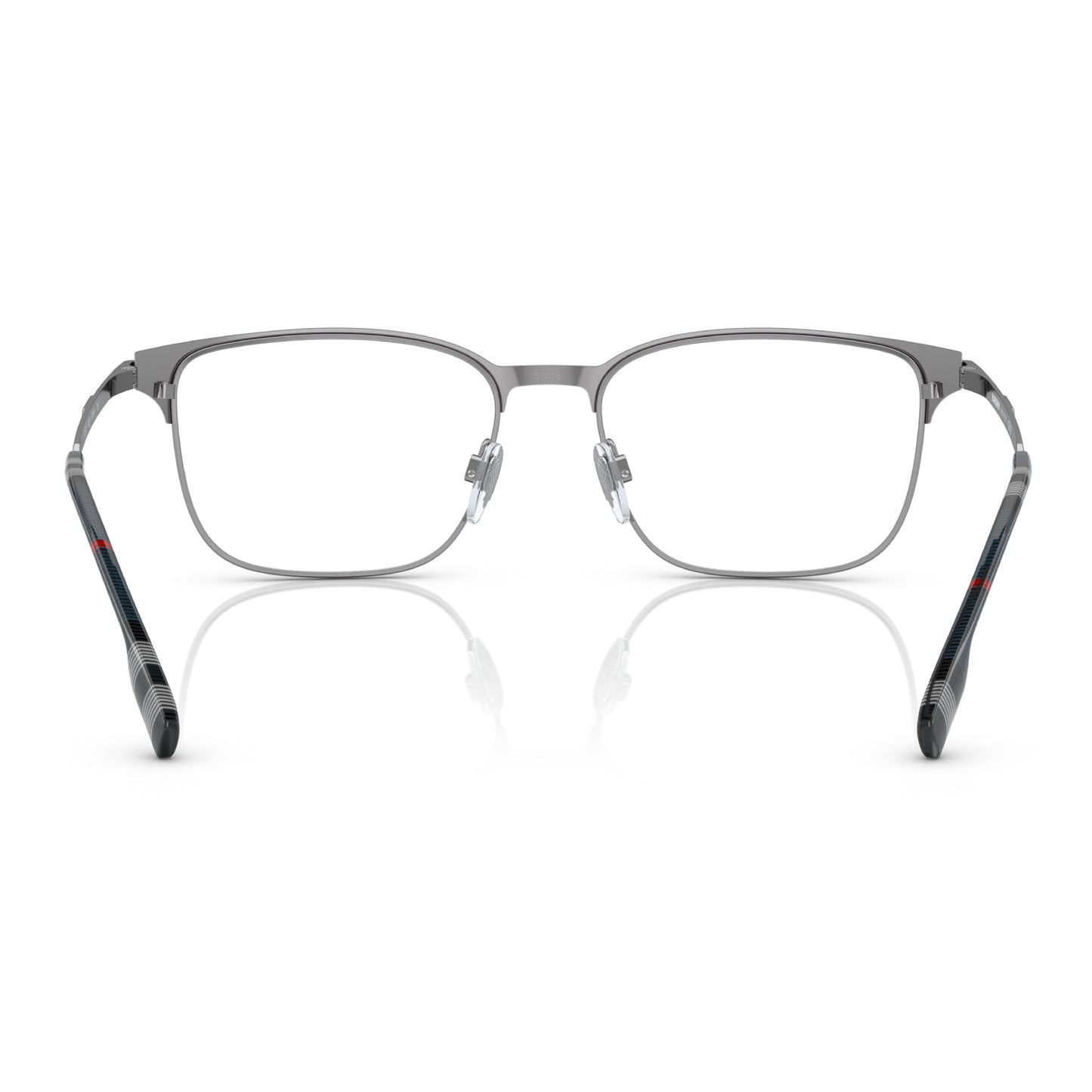 Gafas de sol rectangulares Burberry Malcolm para hombre, color azul