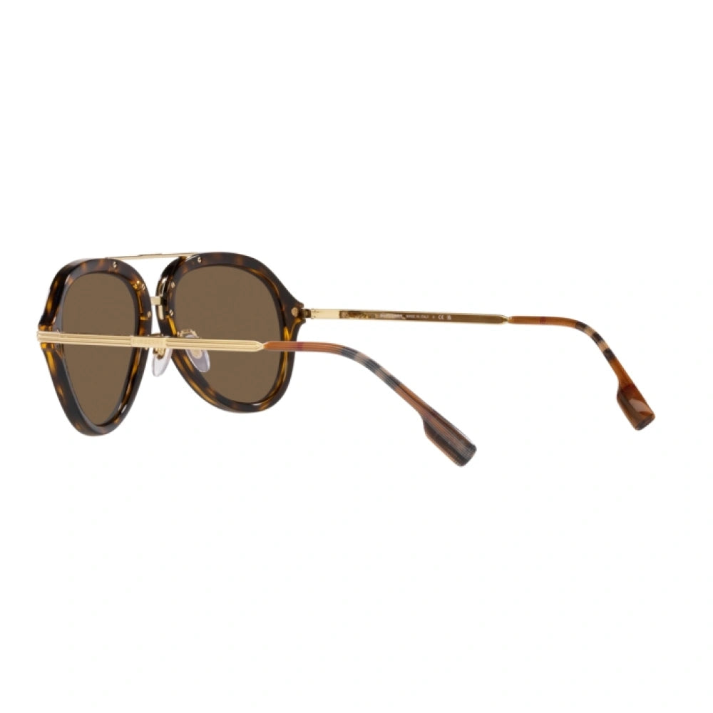 Gafas de sol Burberry Jude Pilot de color liso para hombre BE4377