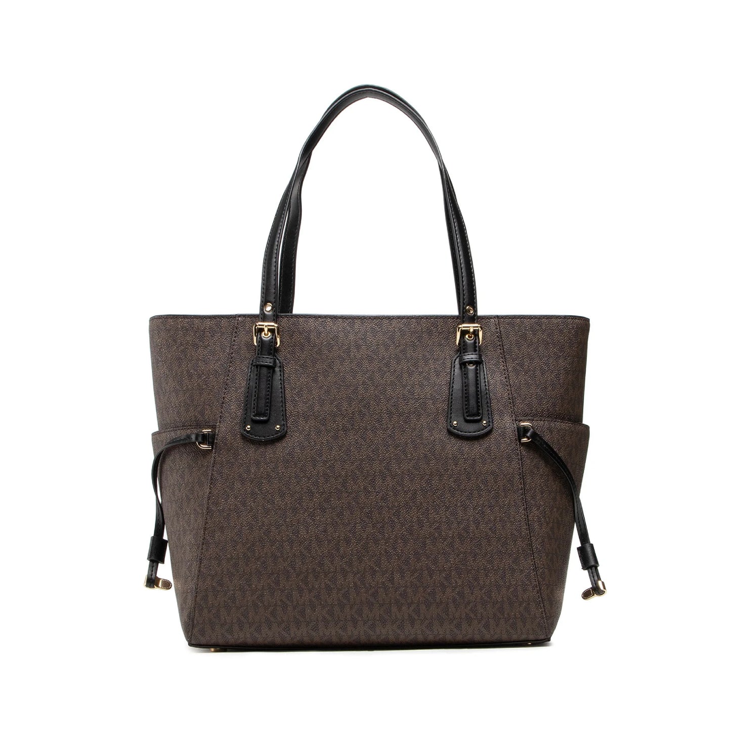 Michael Kors Voyager 11" East/West Tote - Brown/Black