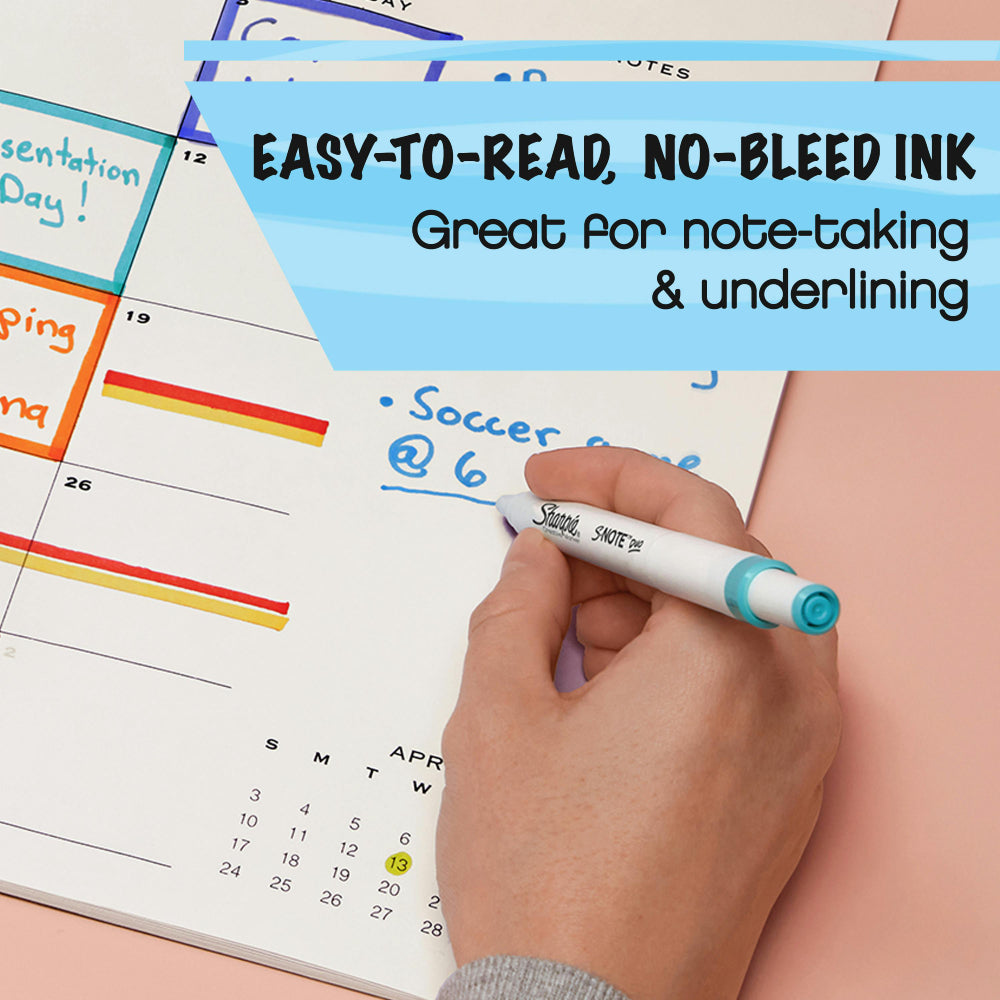 Marcadores creativos de doble punta Sharpie S-Note Duo (juego de 8)