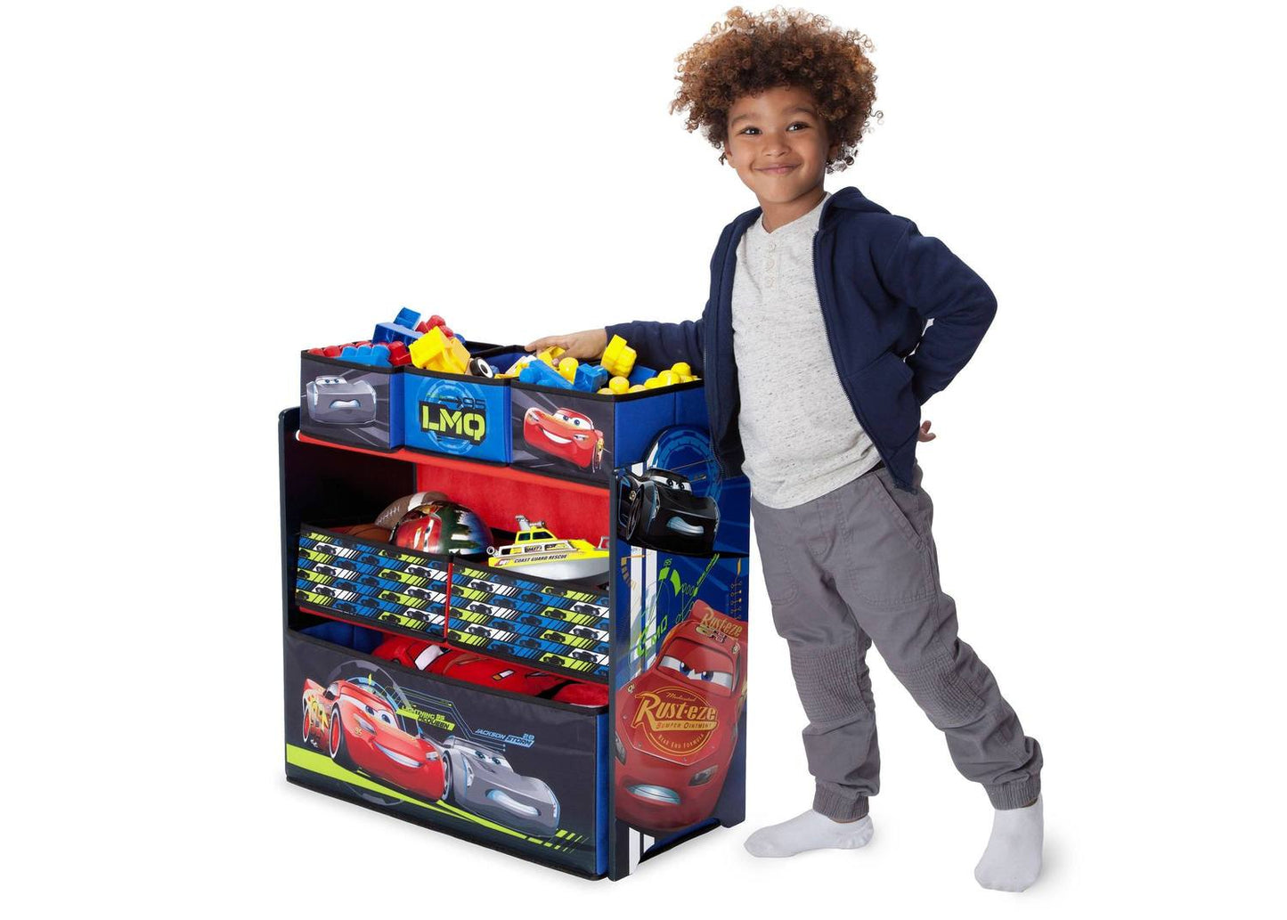 Cars Multi-Bin Toy Organizer
