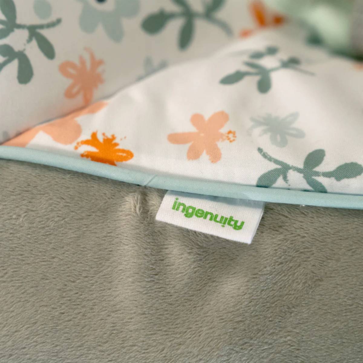 Ingenuity Nally the Owl InLighten Soothing Swing - Grey/White