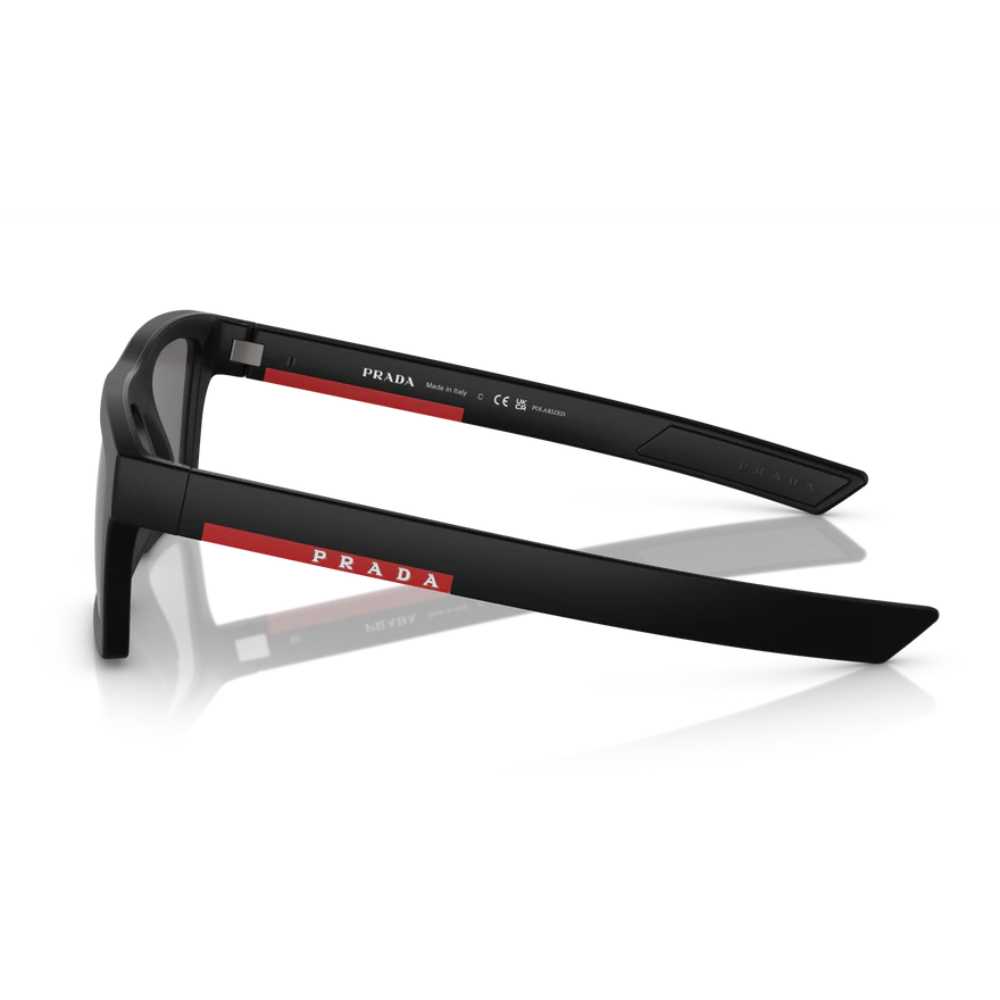 Prada PS02ZSU551B Men's Rectangle Solid Color Sunglasses