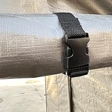 LZBEITEM 6 x 6 ft Portable Heavy Duty Storage Tent Shed