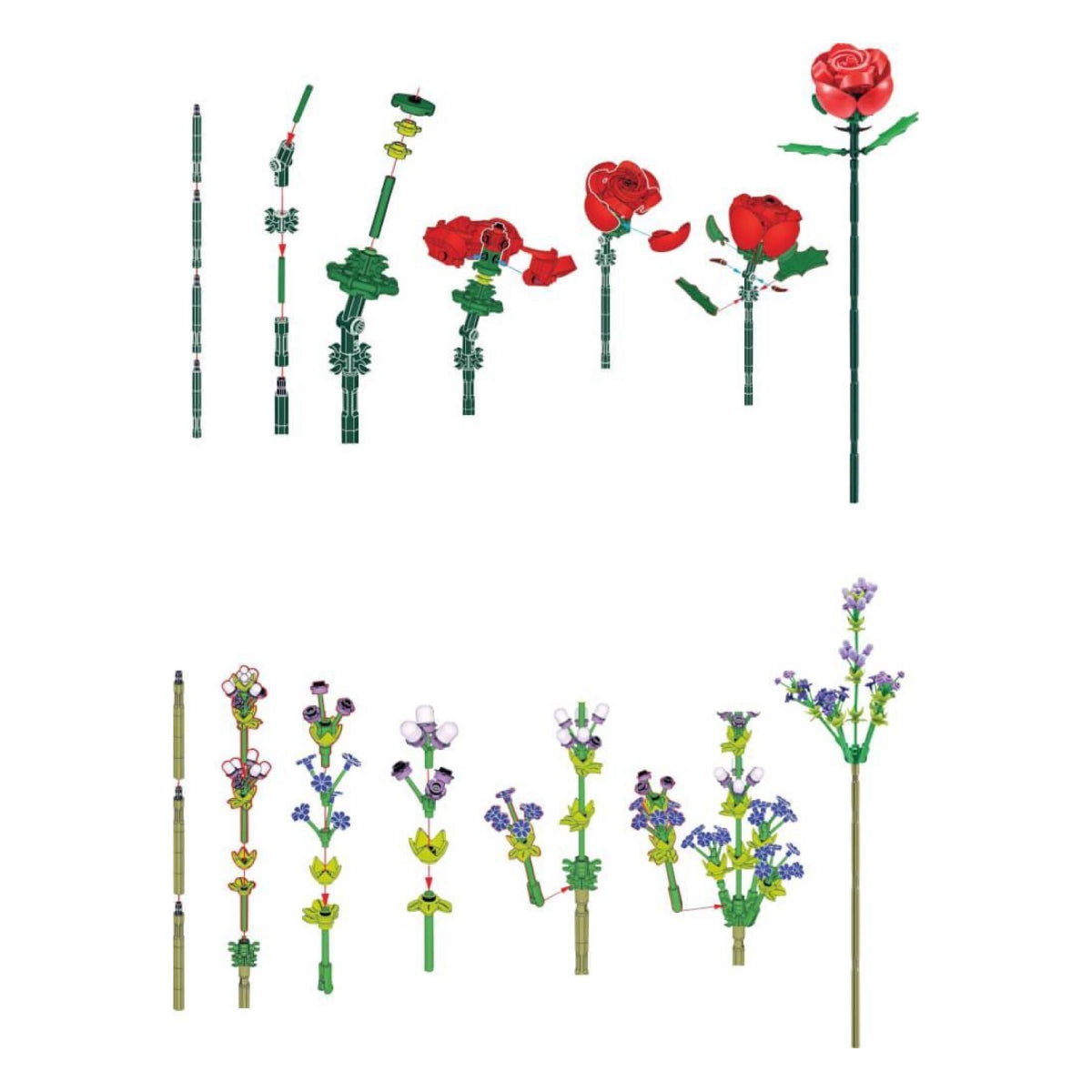 Max Rose Building Toy -ΓΒ Assortment