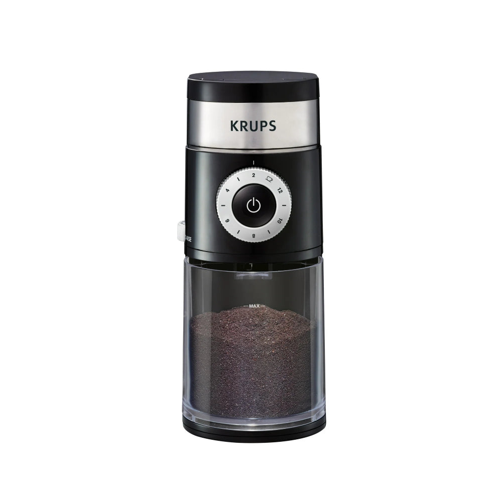 Krups Precise 12-Cup Coffee Grinder - Black