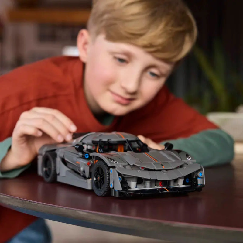 LEGO Technic Koenigsegg Jesko Absolut Hypercar Building Toy (801-Pieces) - Gray