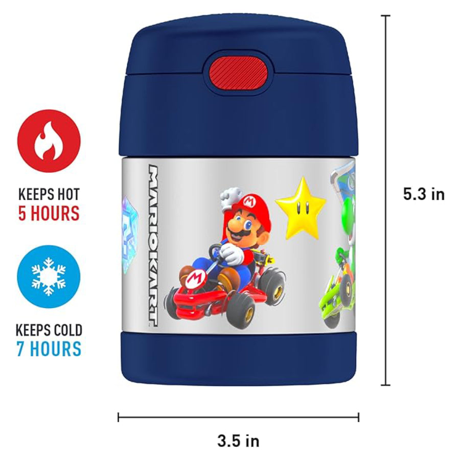 Thermos Funtainer Mario Kart 10 oz Food Jar - Blue