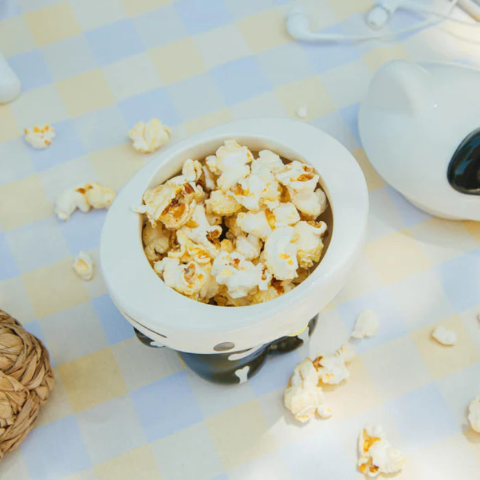 Sanrio Hello Kitty Skeleton 6" Ceramic Snack Jar - Black/White