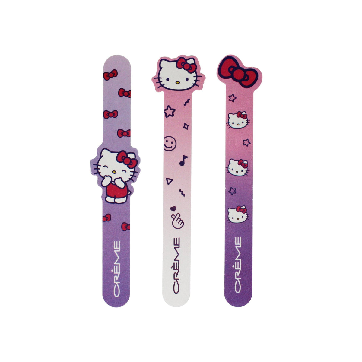 The CrΓΒ¨me Shop x Hello Kitty Smooth Perfection Nail Files (3-Pieces)