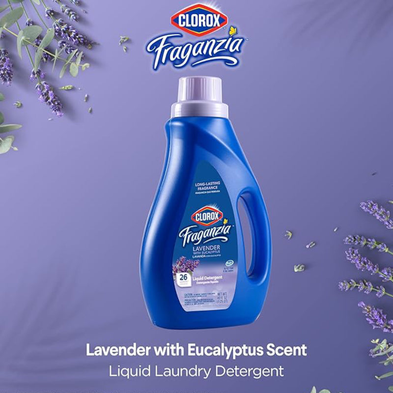 Clorox 40oz Lavander Fraganzia Liquid Detergent