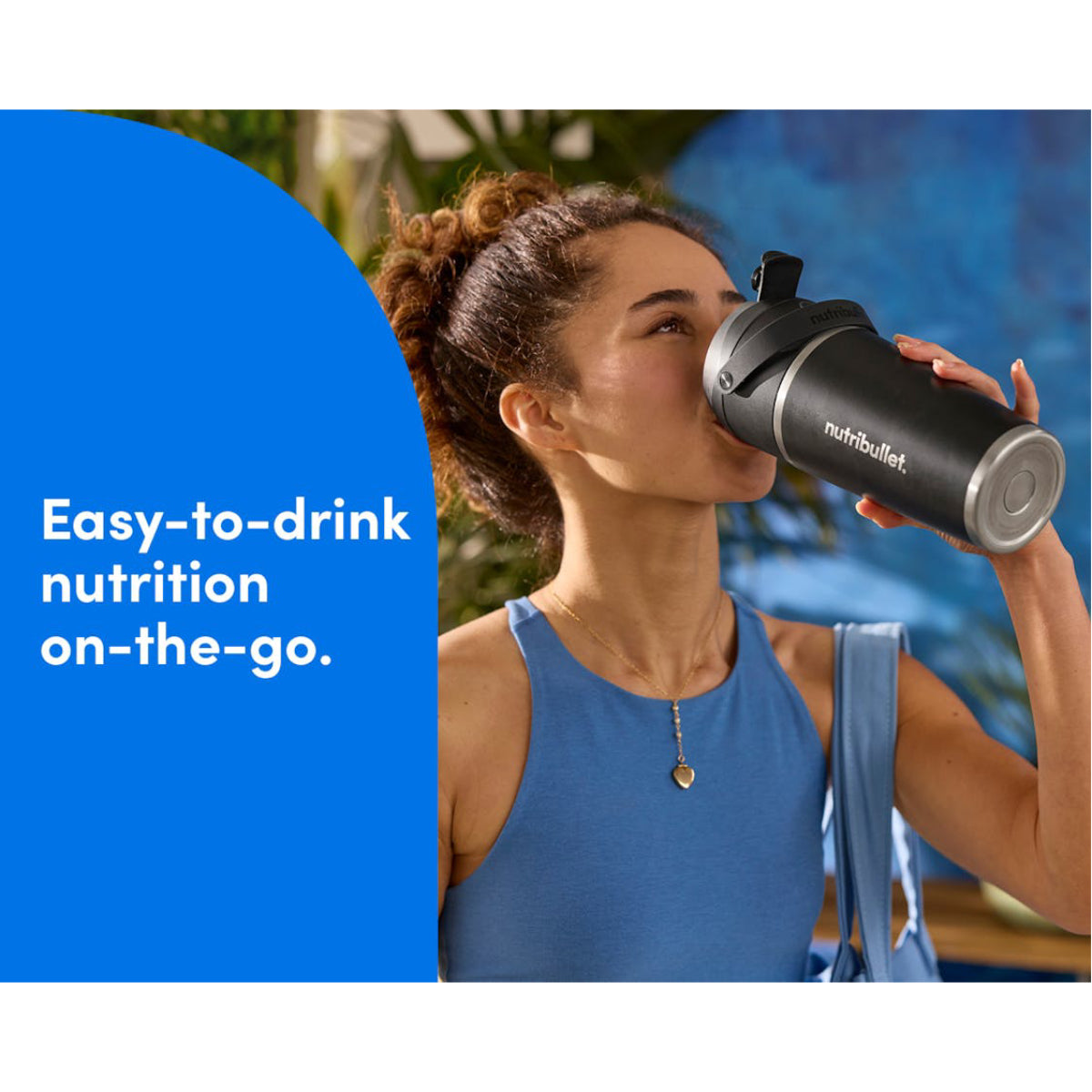 Nutribullet NBPB50350AK Flip Insulated Portable Blender - Black