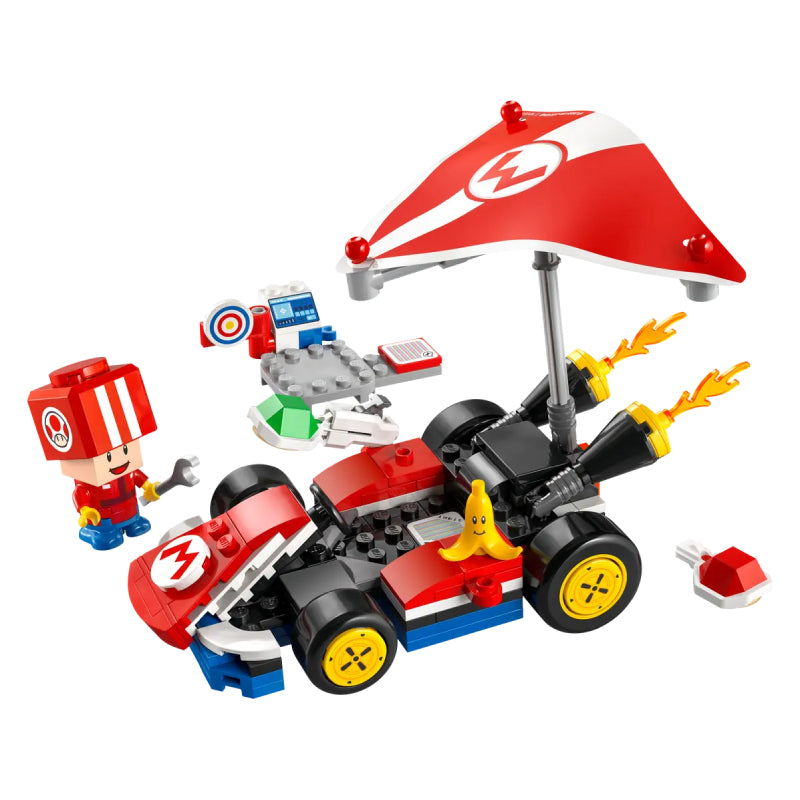 マリコページ LEGO Mario Kart Toad Toy Set (174-Piece)– Curacao