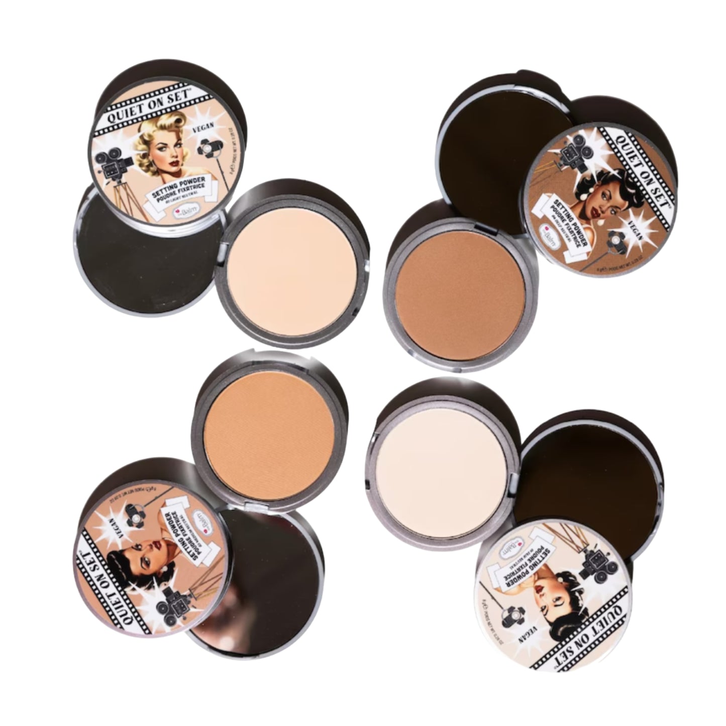 theBalm Quiet on Set Light Neutral Setting Powder