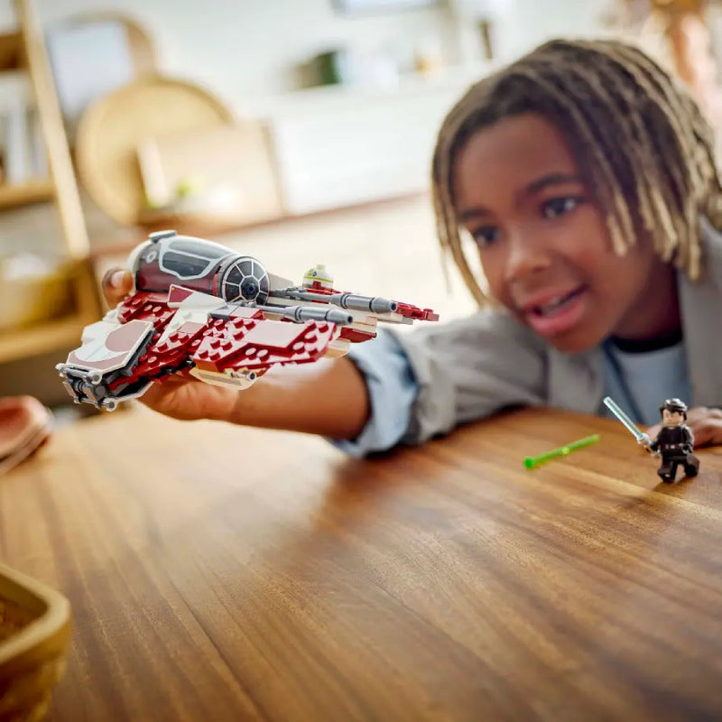 LEGO Star Wars The Clone Wars Ahsoka's Jedi Interceptor Spaceship Buildable Toy Set (290-Pieces)