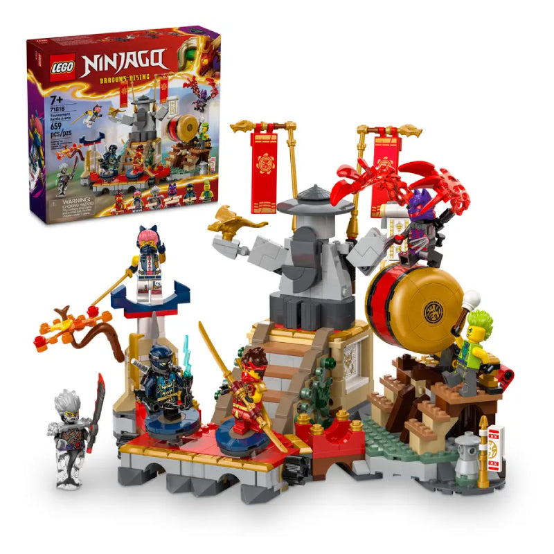LEGO NINJAGO Tournament Battle Arena Toy Set (659-Pieces)
