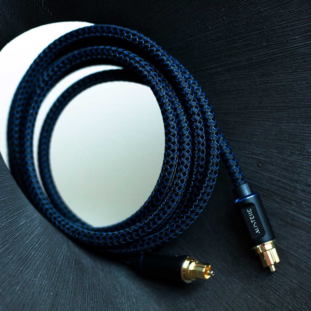 Austere 5SOPT220M V Series 2.0m Optical Audio Cable - Black