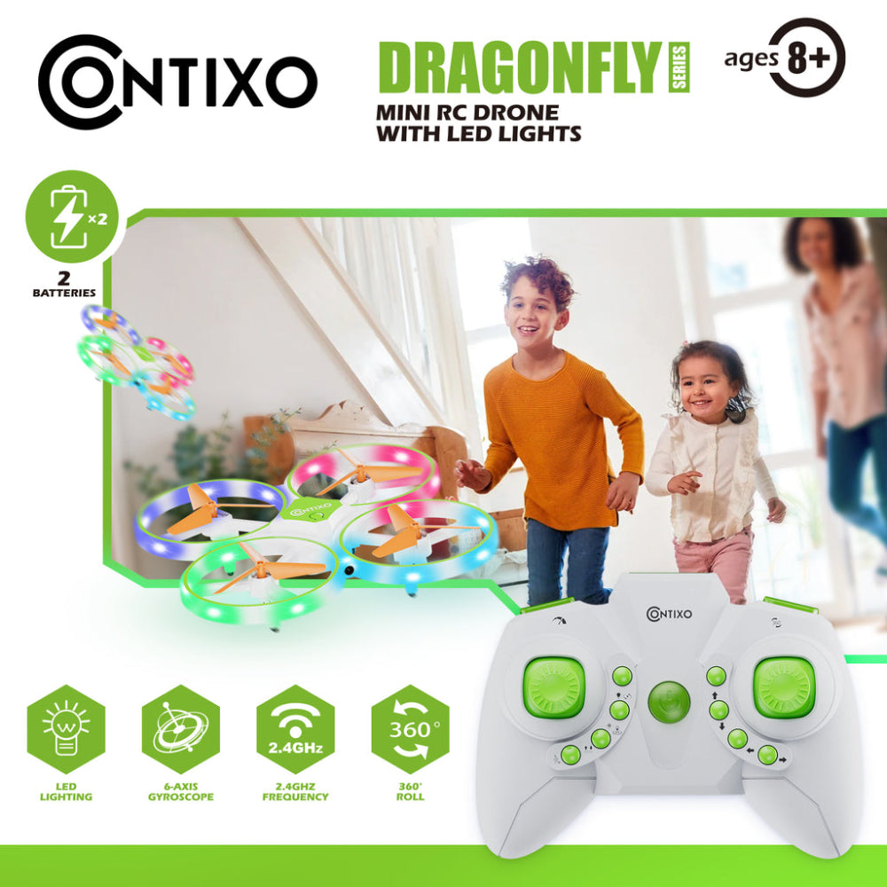 CONTIXO TD1 Dragonfly Drone LED Green