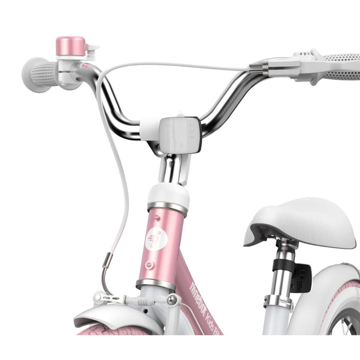 Segway Ninebot 14" Kids Bike with Training Wheels - Pink - Curacao