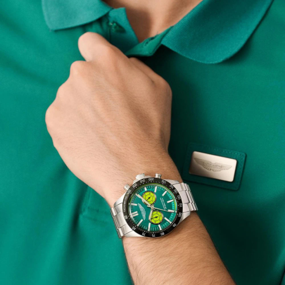 Aston Martin SPT Icon Men's 44mm Bracelet Watch