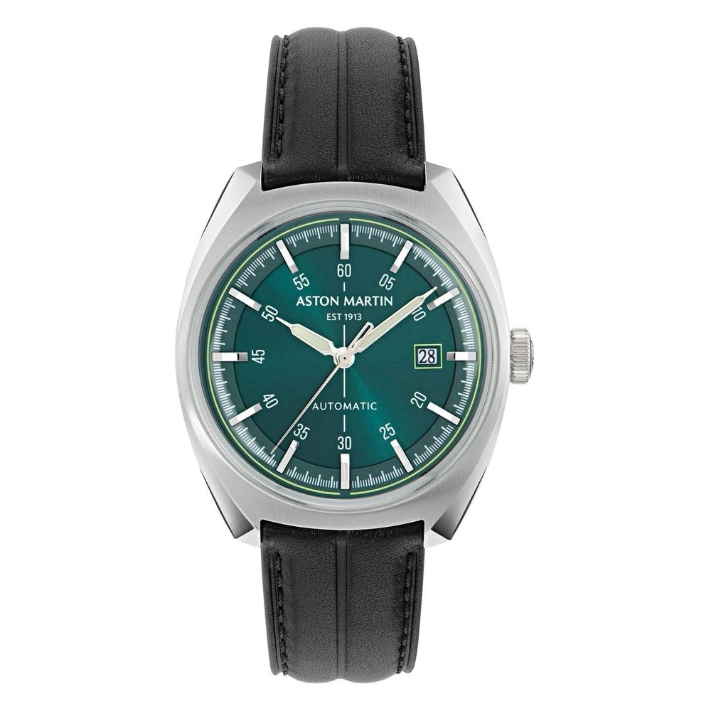 Aston Martin TS2 Men's 41mm Automatic Strap Watch - Green Dial