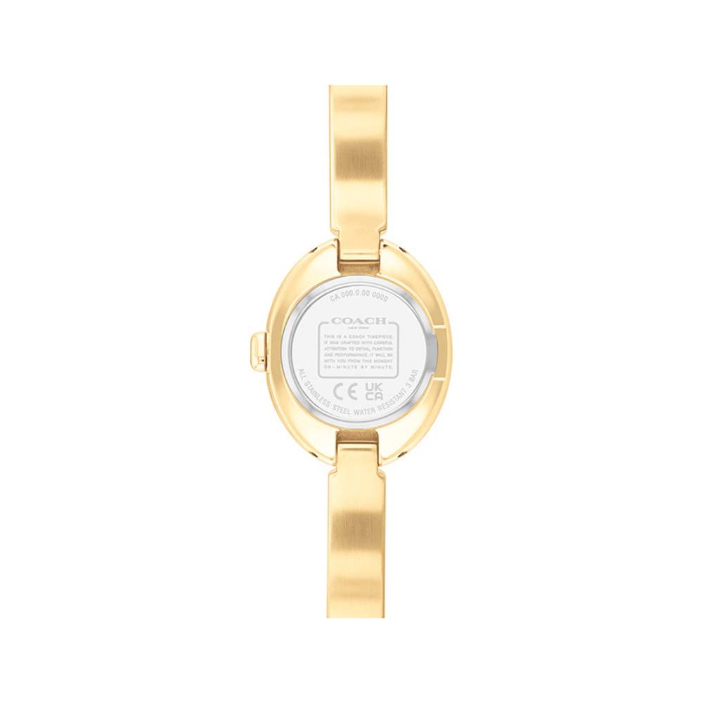 Coach Sammy Women's 22.5mm Gold Bracelet Watch - White