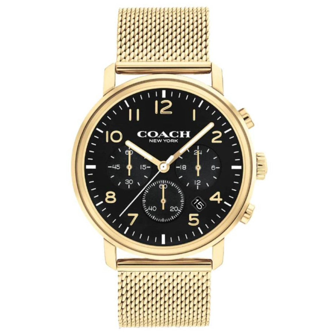 COACH Harrison Watch 42mm Gold