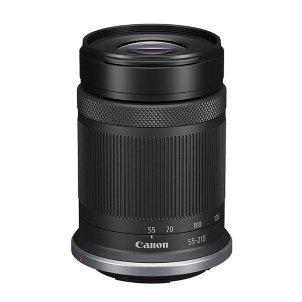 Canon EOS R100 Mirrorless Camera with 18-45mm and 55-210mm Lenses, Black