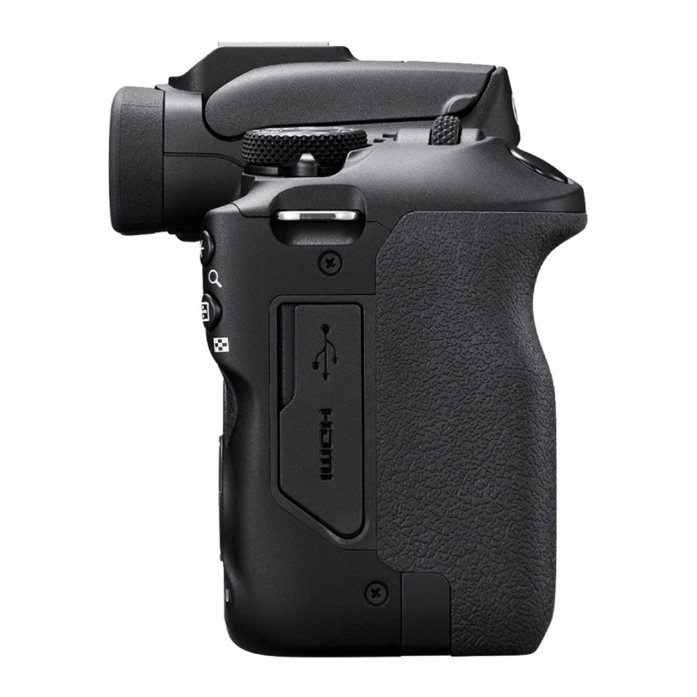 Bundle: Canon - EOS R100 Mirrorless Camera with RF-S 18-45 f/4.5-6.3 IS STM Lens - Black + Lexar Professional Silver Plus 128GB microSDXC Memory Card