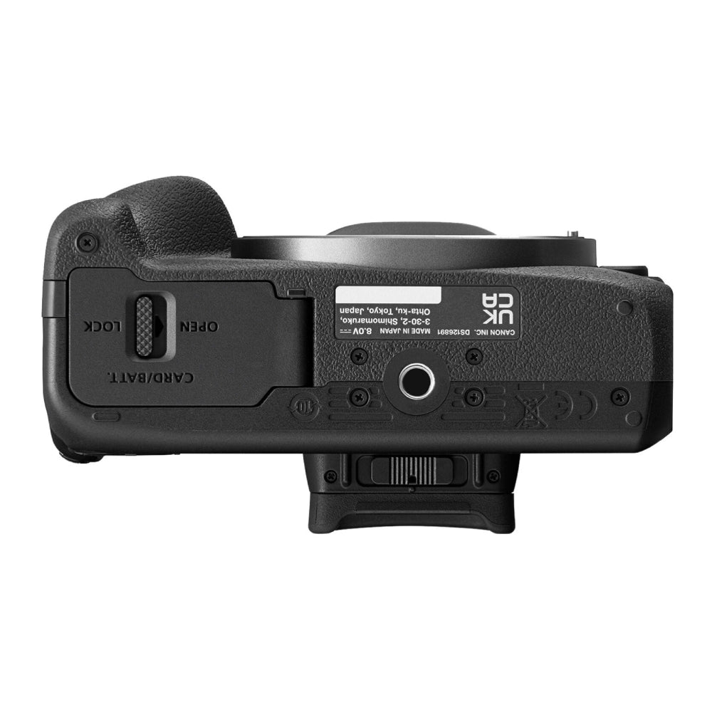 Bundle: Canon - EOS R100 Mirrorless Camera with RF-S 18-45 f/4.5-6.3 IS STM Lens - Black + Lexar Professional Silver Plus 128GB microSDXC Memory Card