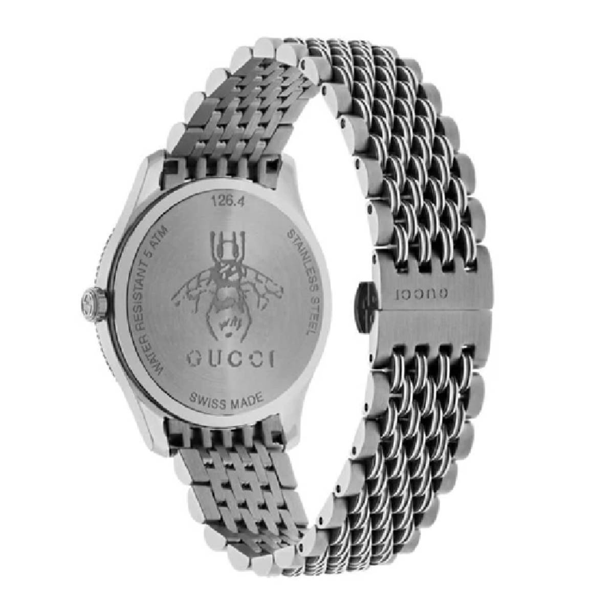 Gucci G-Timeless Women's 36mm Bracelet Watch - Black Dial