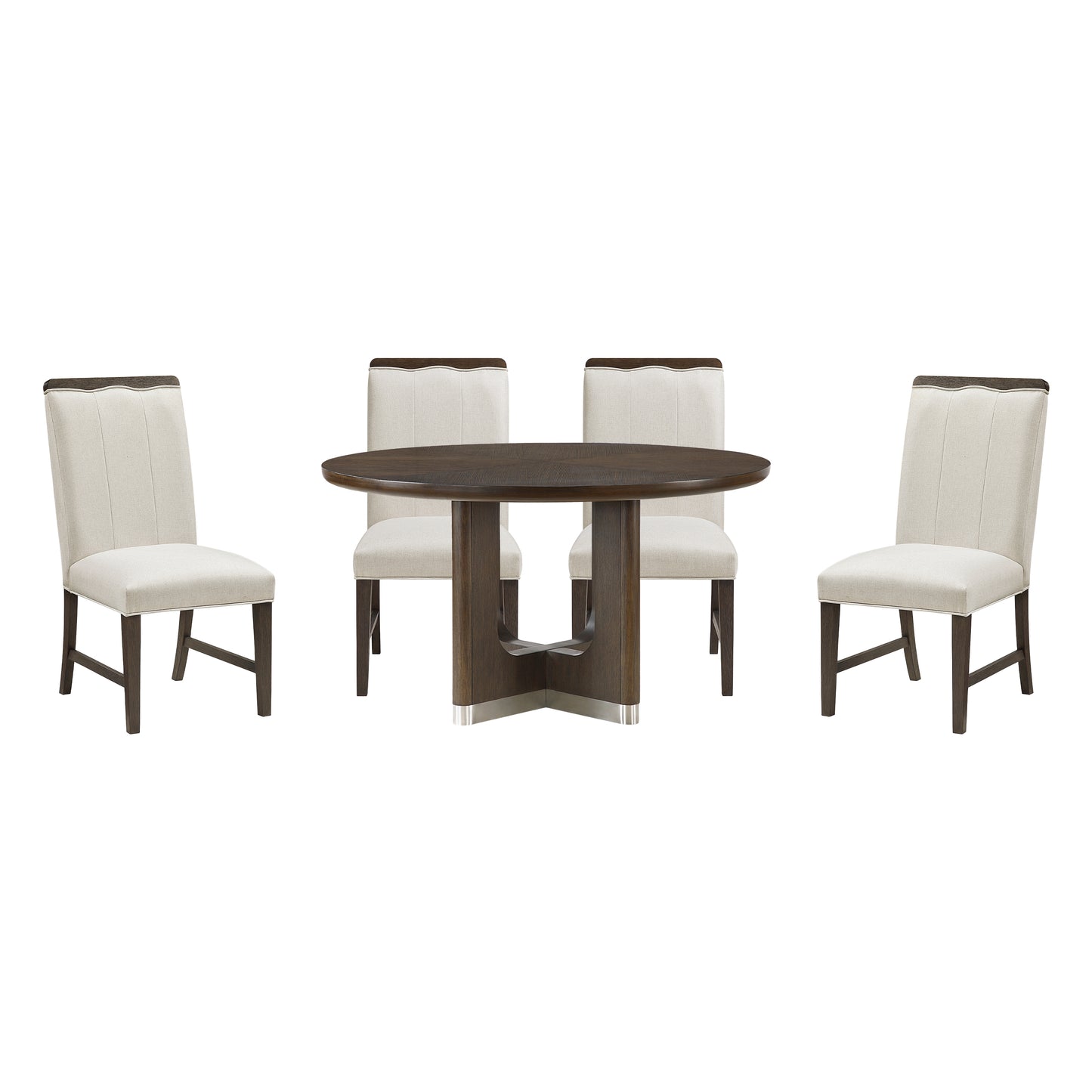 Nobel 5PCS Round Dining Set by Homelegance