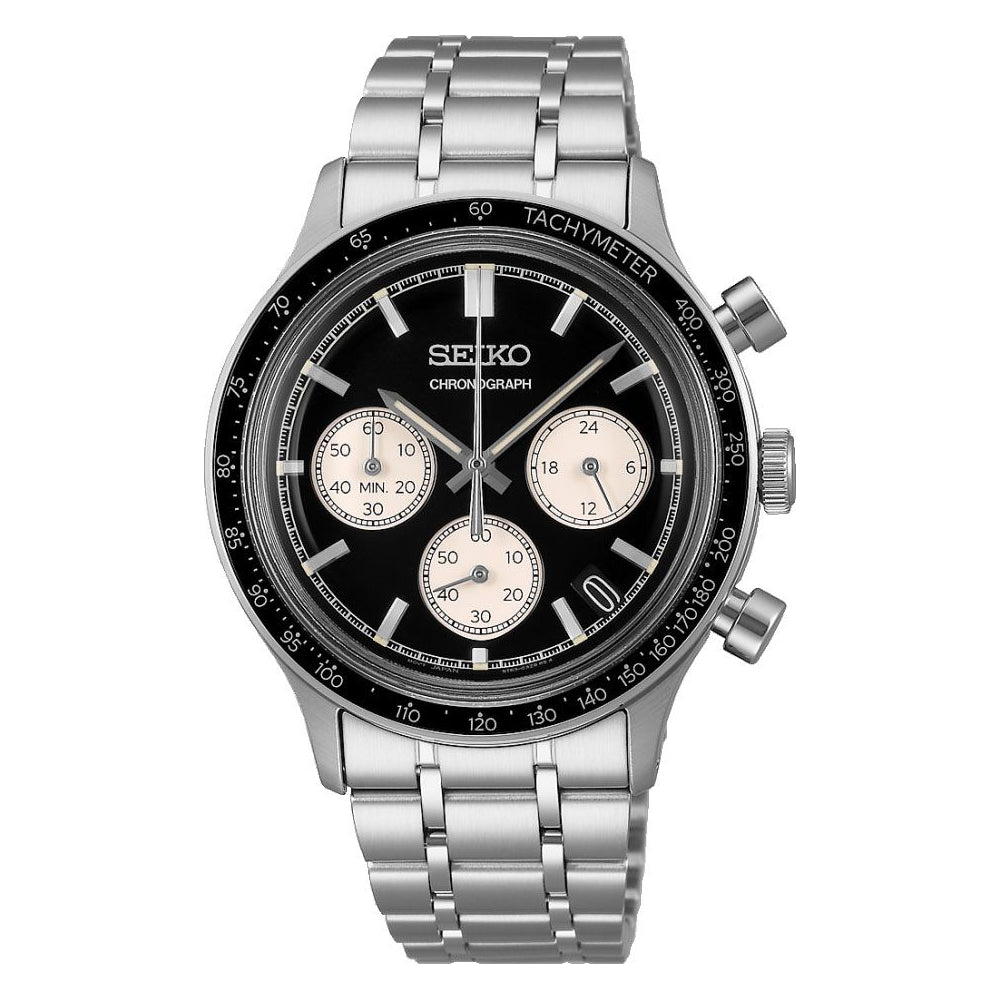 Seiko Essentials Men's 38.7mm Silver Bracelet Watch