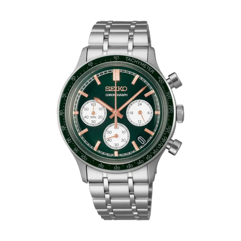 Seiko Essentials Men's 38.7mm Silver Bracelet Watch