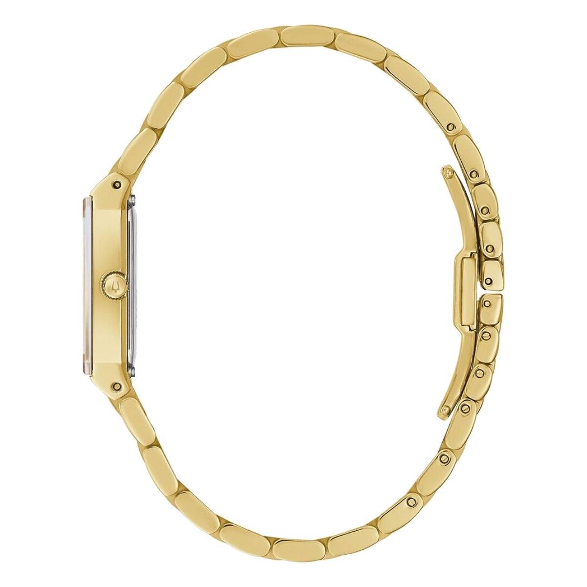Bulova Our Lady Of Guadalupe Women's 20.5mm Bracelet Watch - Gold