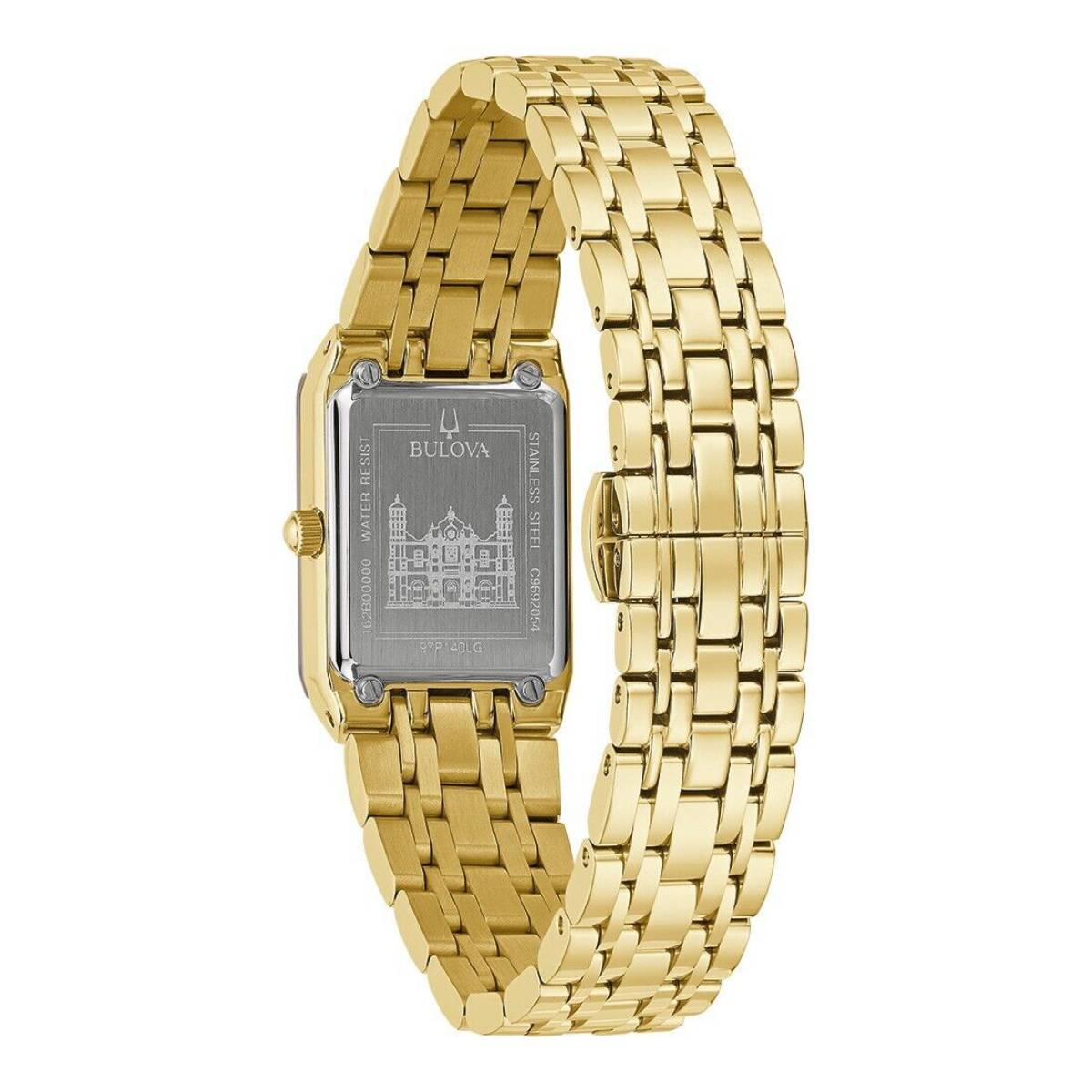 Bulova Our Lady Of Guadalupe Women's 20.5mm Bracelet Watch - Gold